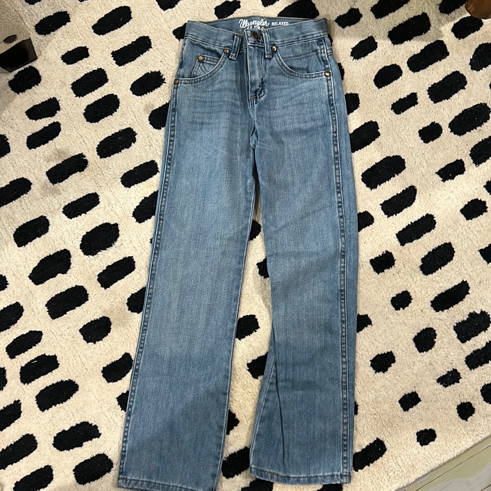 Wranglers slim bootcut jeans size10 boys